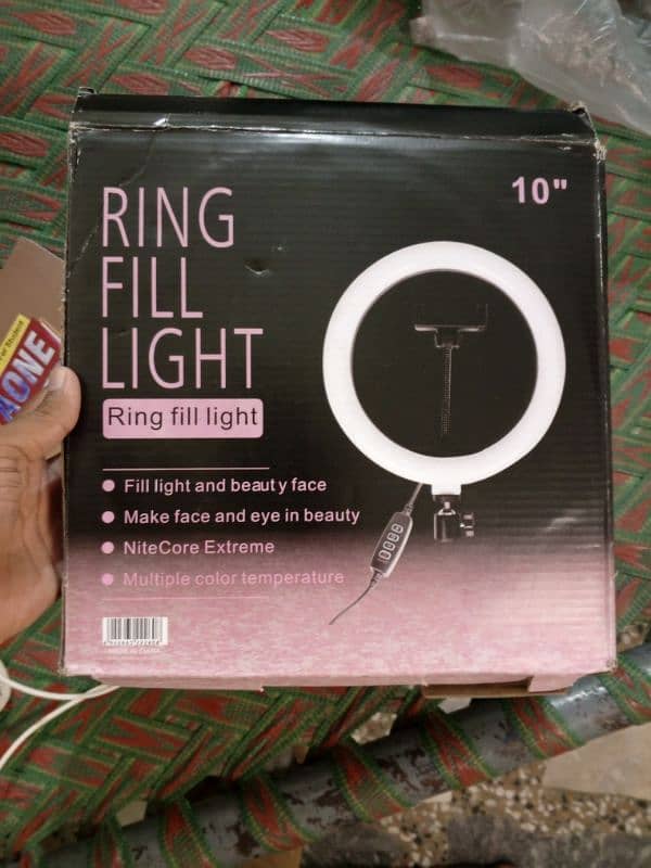 26cm Ring light with 7 feet stand 4