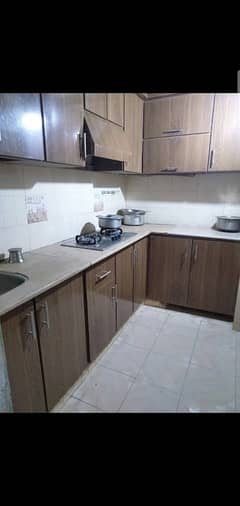 2 Bedroom drawing dining Plus Study Room 3rd floor Flat for Rent in block k North Nazimabad