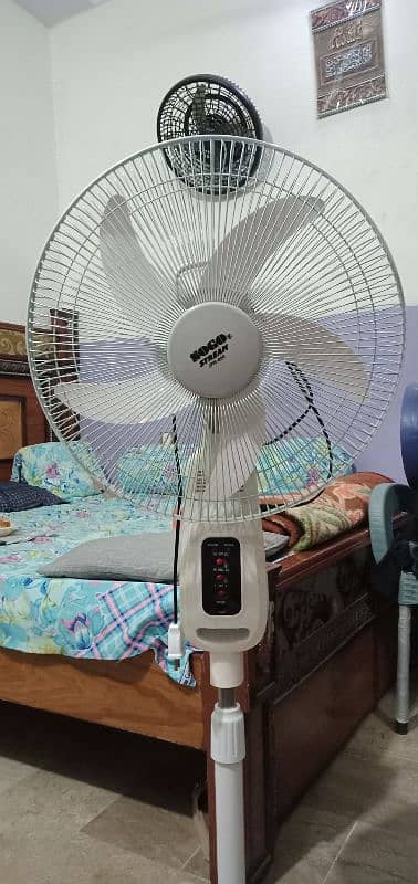 Rechargeable AC DC Fan 1