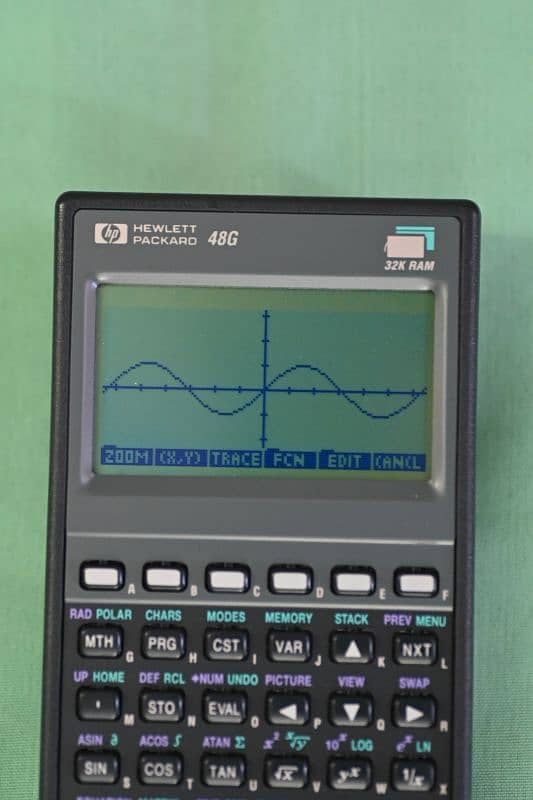 HP-48G graphing scientific programmable calculator HP Casio 3