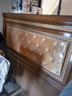 Bed, showcase diamond mattress and dressing table 0