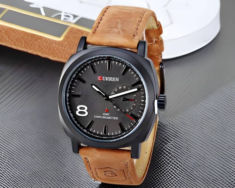 Leather Strap Watch – Elegant Style Meets Timeless Craftsmanship 4