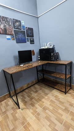 Computer table L shaped