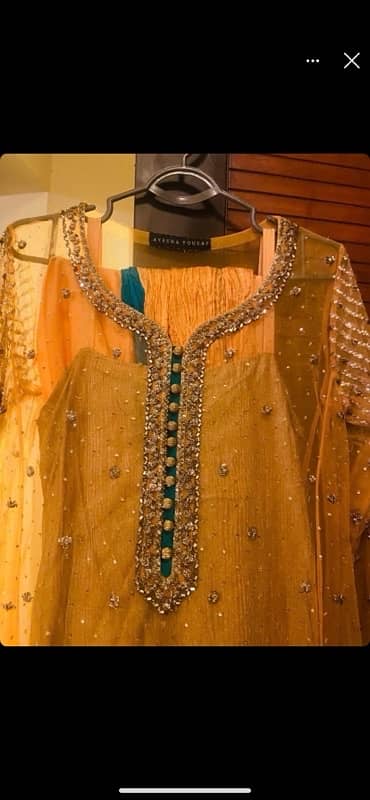 Ayesha Yousaf designer wear 1