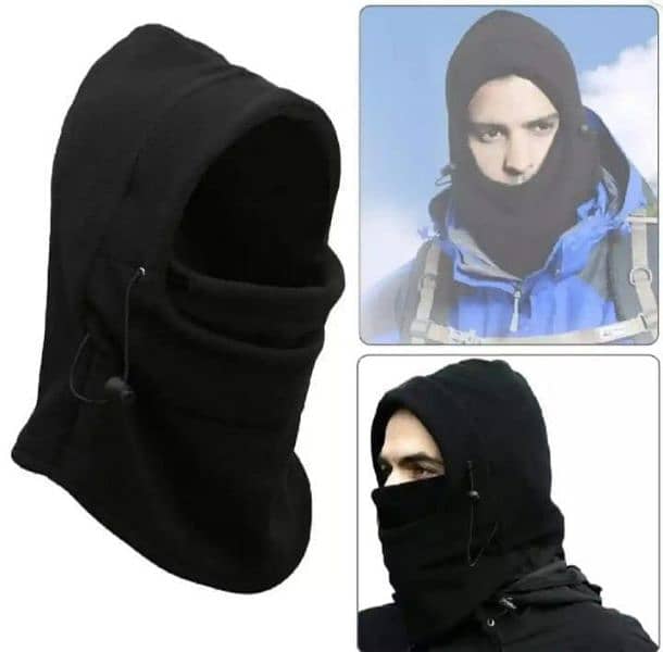 fleec face mask with cap with delivery 1