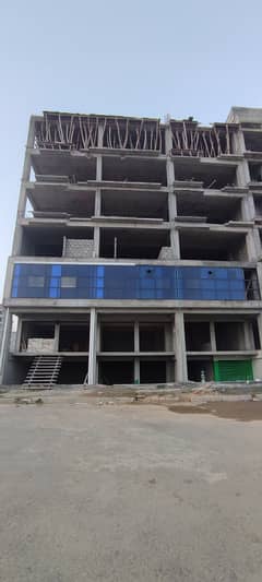 Ground Floor shop available for sale on installments in Faisal hills A Block main Civic center 0