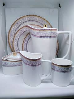 61 pcss bone china dinner set