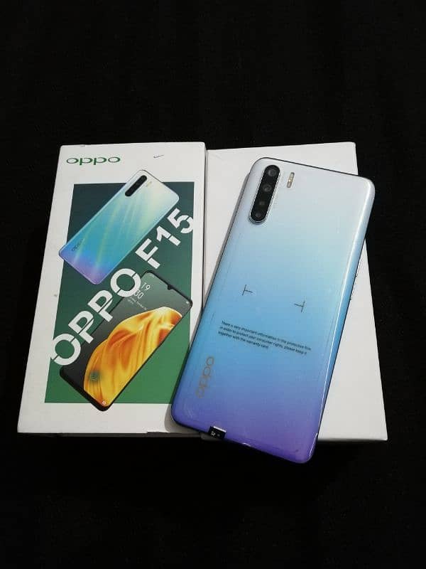 Oppo F15 8gb 256 gb pta approved 8