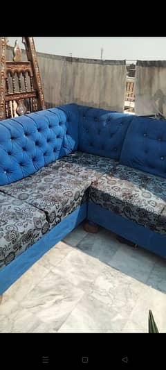 Urgently Sale L Shape Sofa 6 Seater