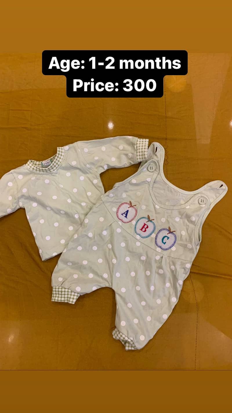 Baby girl preloved clothes for sale 1