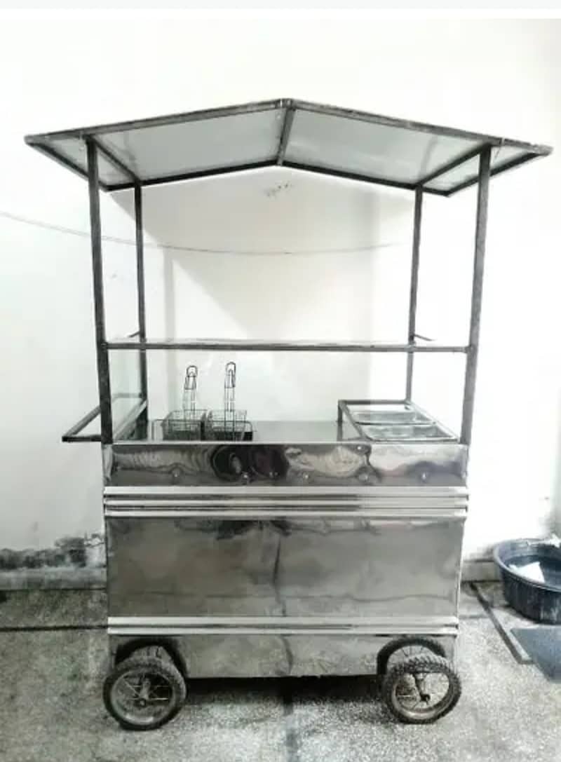 Fries, Samosa and Roll movable Counter 0