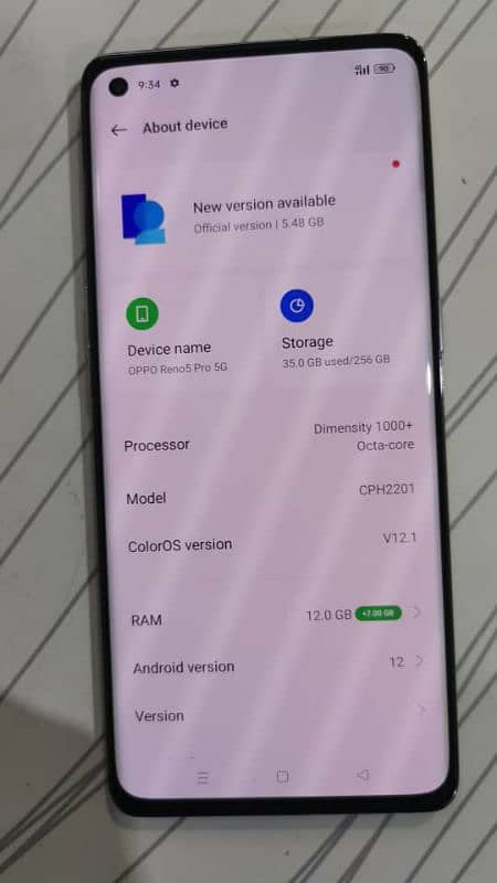 10 by 10 condition 12+7Ram Rom256 GB 4