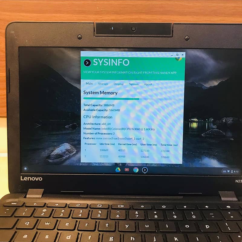 Lenovo N23 Chromebook 4GB Ram 16GB Storage 4