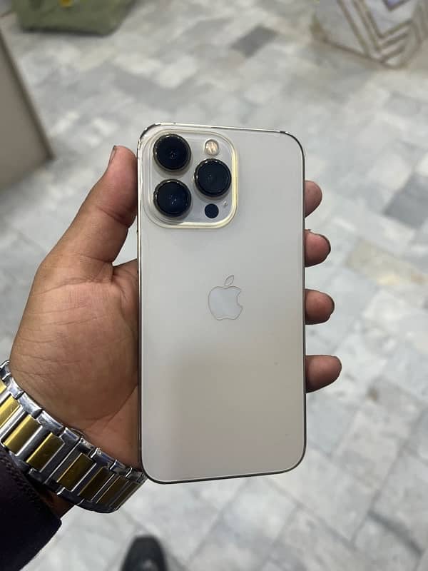 iPhone 13 pro Gold Colour 3