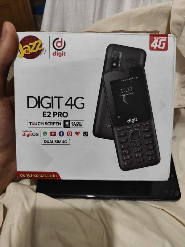 jazz digit 4g touch screen urgent sale 4