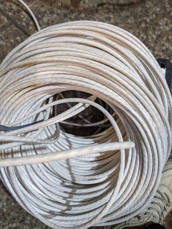 cat 6 double PVC single copper 1