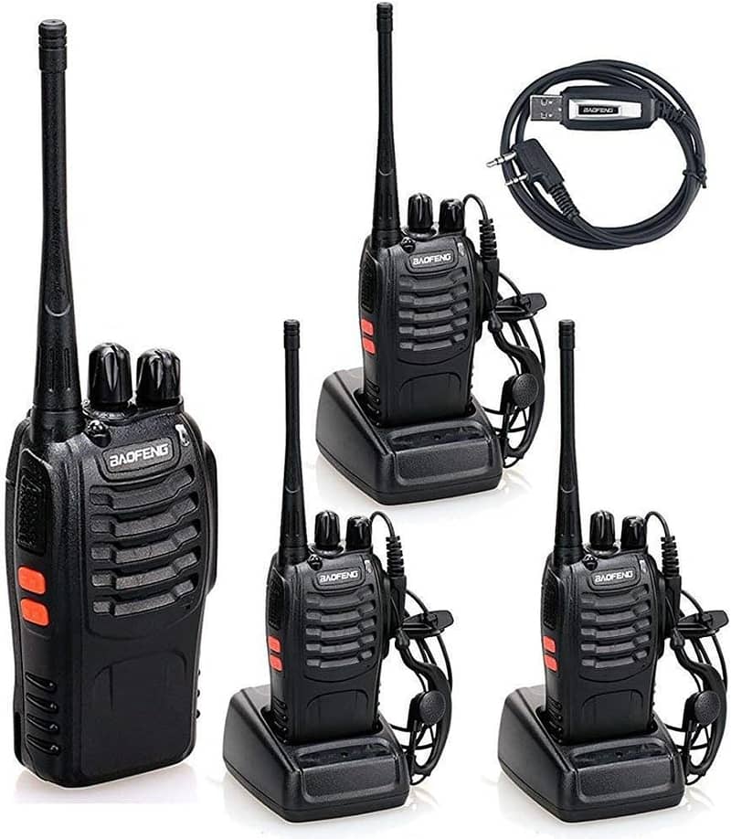 888S dual band walkie talkies, upto 3km range, Two way wirless radios 5