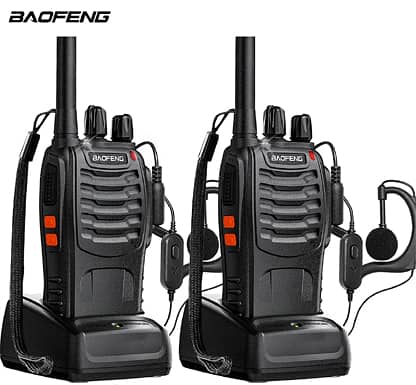 888S dual band walkie talkies, upto 3km range, Two way wirless radios 7