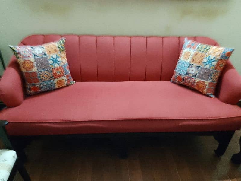 5 seater shesham wood sofa for sale 6