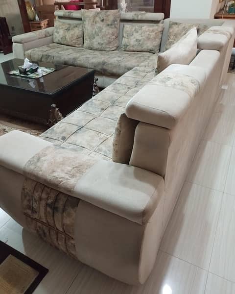 L shape sofa set for sale 1