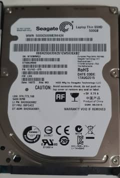 500gb sshd for laptop