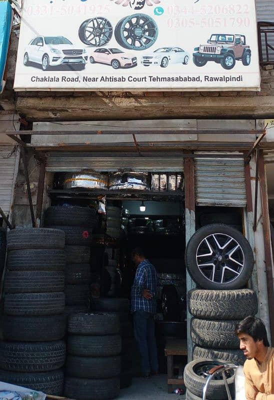 tyres Used Tyres & Wheels Rawalpindi delivery all Pakistan 1