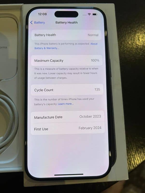 apple iPhone 15 Pro pta approved officially all accasaries warranty ma 1