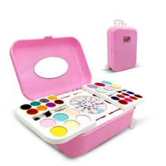 2 In 1 Makeup Kit And Nail Art Kit For Kids Real Makeup (New)