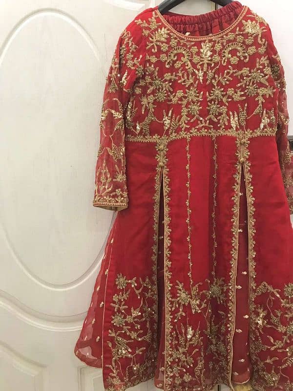 Red Lehnga 0