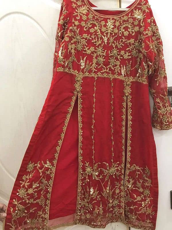 Red Lehnga 1