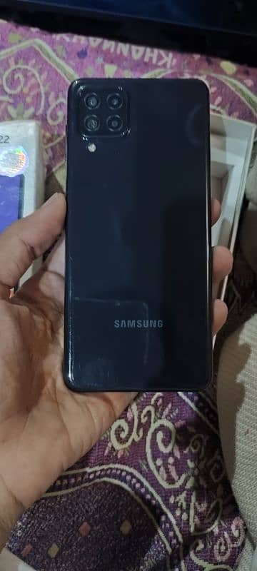 samsung A22 4+128 with box 4