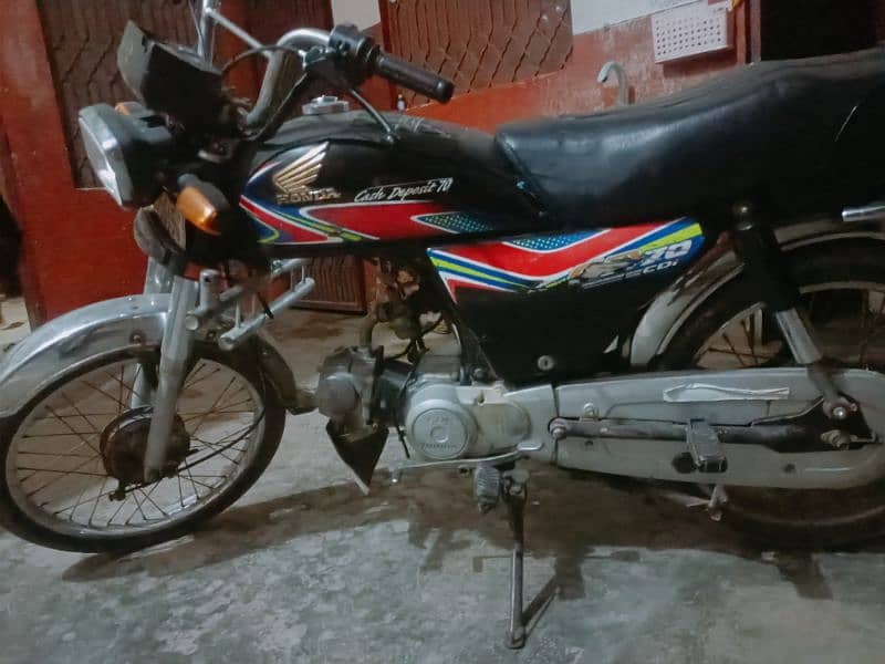 Honda CD70 black color for sell 0