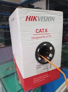 Cat 6 Cable / networking / cctv Cameras / Hikvision / ip cameras