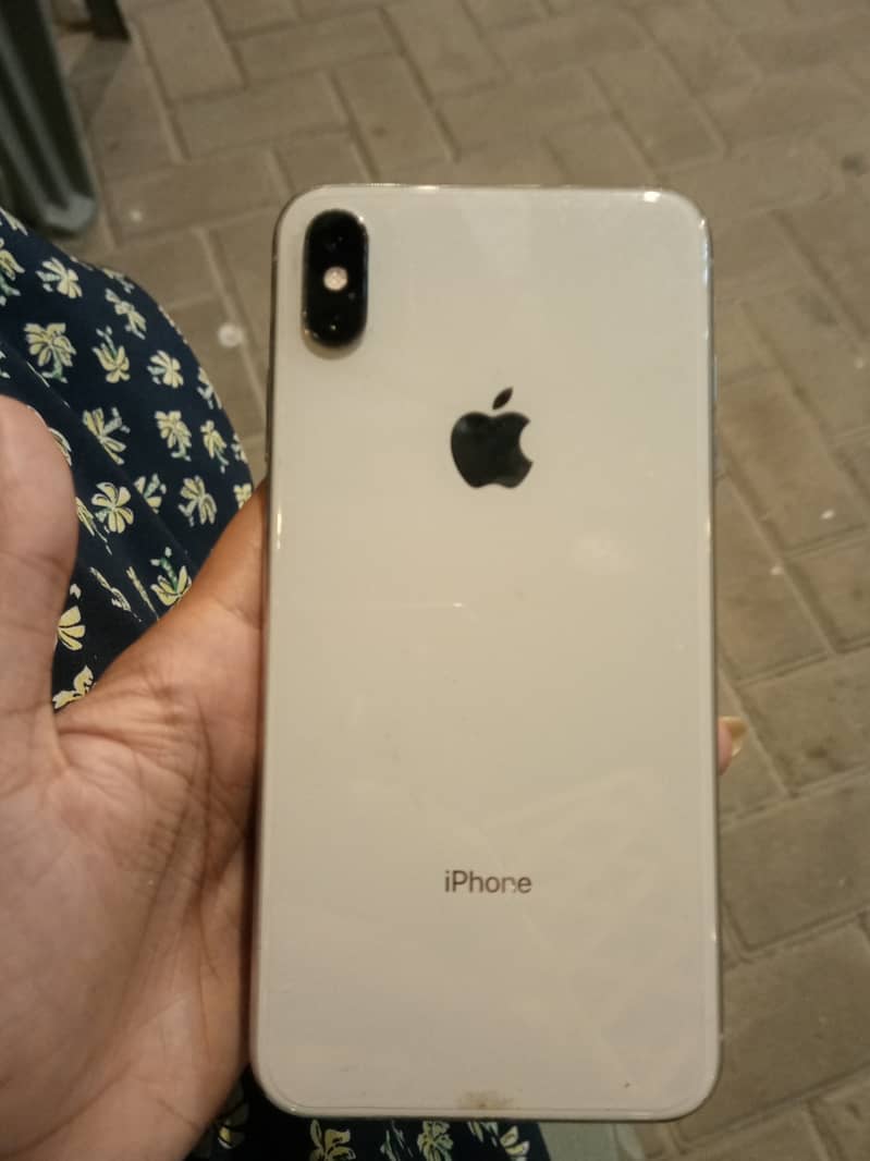 I phone xs max 256 gb lla variant silver 1