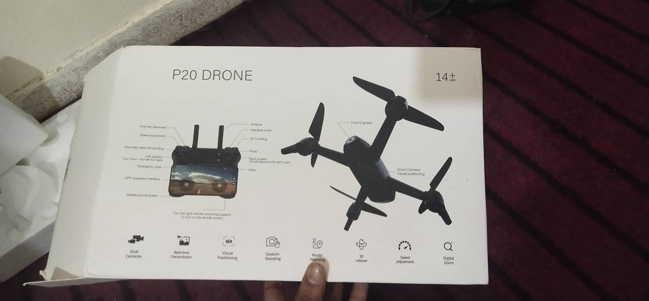 Drone p20 4k camera 1