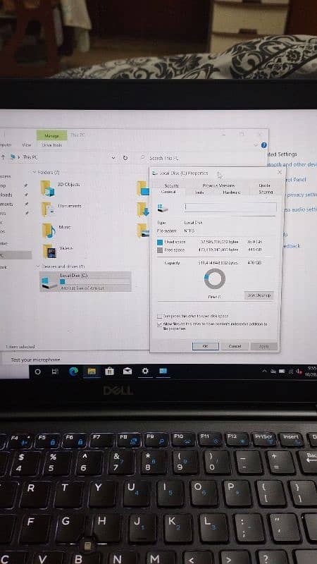 Dell Laptop 24GB I5 8th Generation Latitude 7490 6