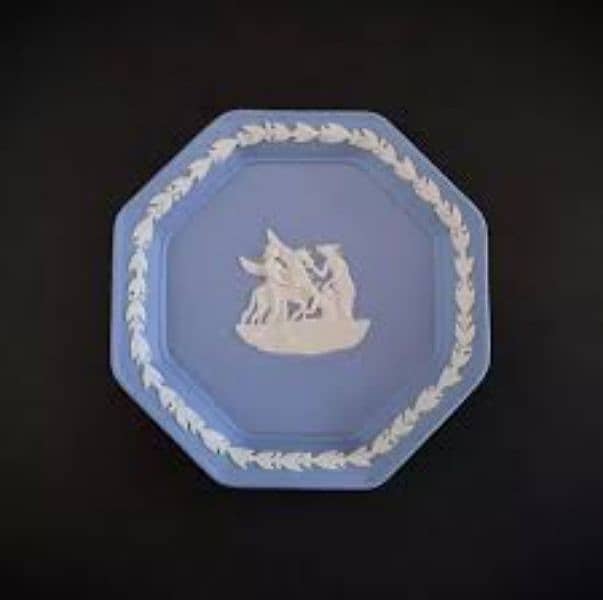 Wedgewood Jasperware Octogonal Trinket Plate 0