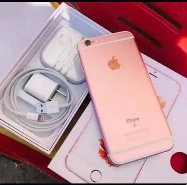 iphone 6S plus 128 GB with full box WhatsApp number 03417057463 0