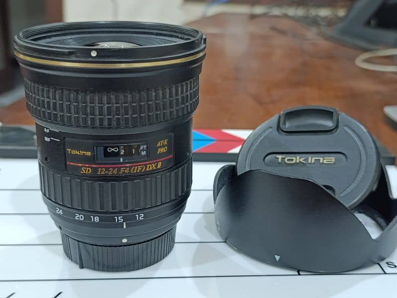 Tokina 12-24 DXii  F4,  For Nikon Mount 1