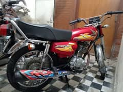 Honda cg 125 20/21 head side pack all punjab num