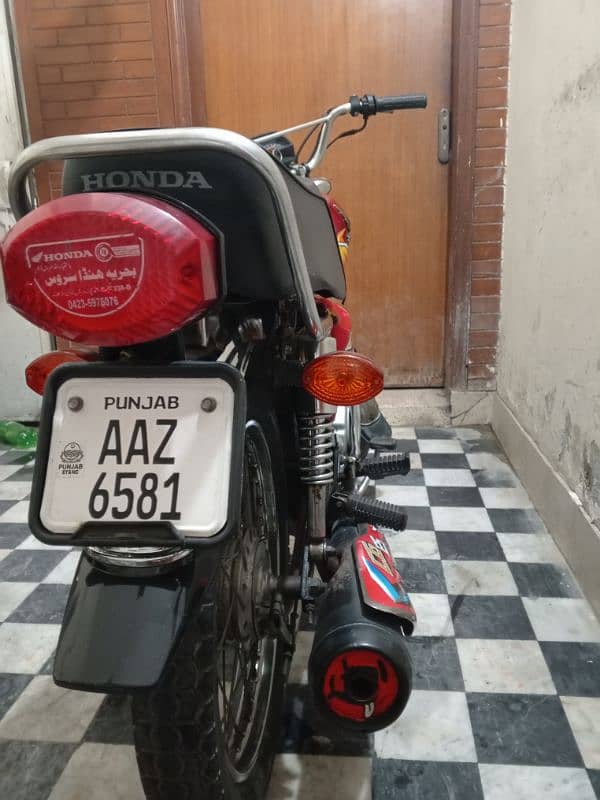 Honda cg 125 20/21 head side pack all punjab num 3