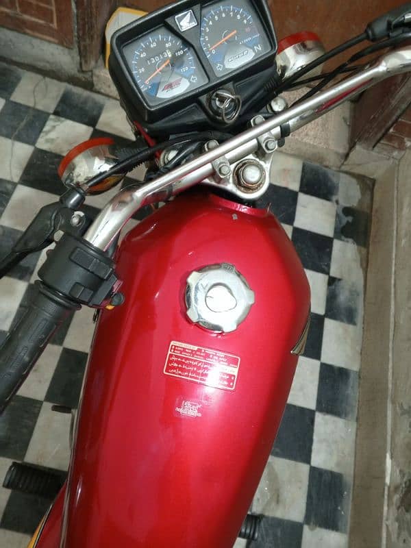 Honda cg 125 20/21 head side pack all punjab num 4