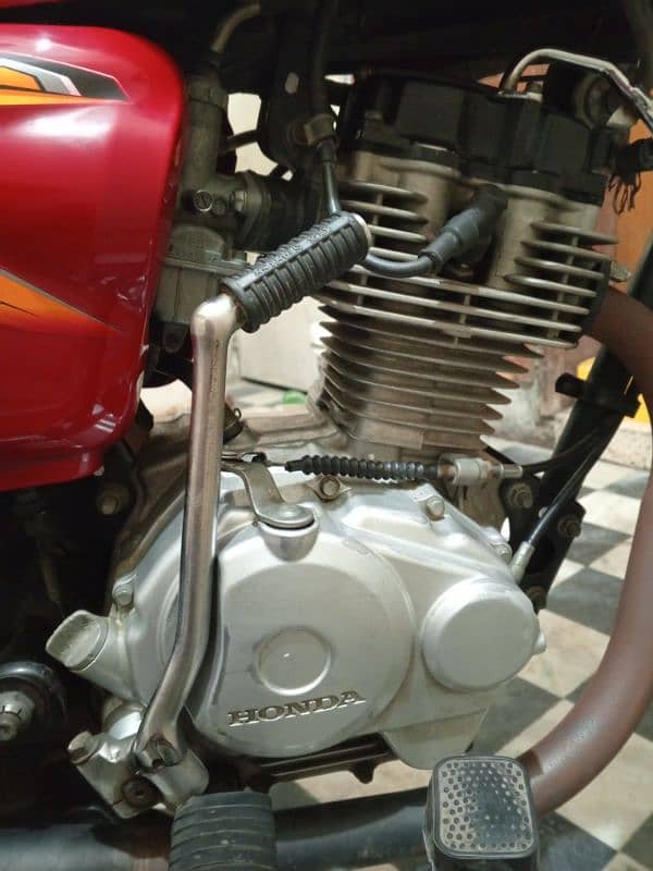 Honda cg 125 20/21 head side pack all punjab num 7