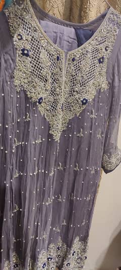 Chiffon Heavy Embroidery Dress for sale