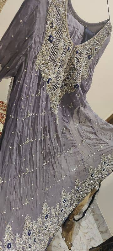 Chiffon Heavy Embroidery Dress for sale 1