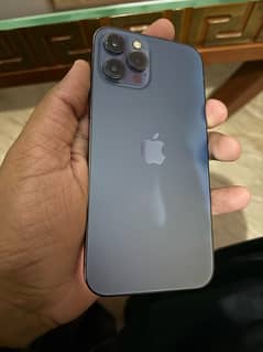 iphone 12 pro max 256gb non pta blue 0