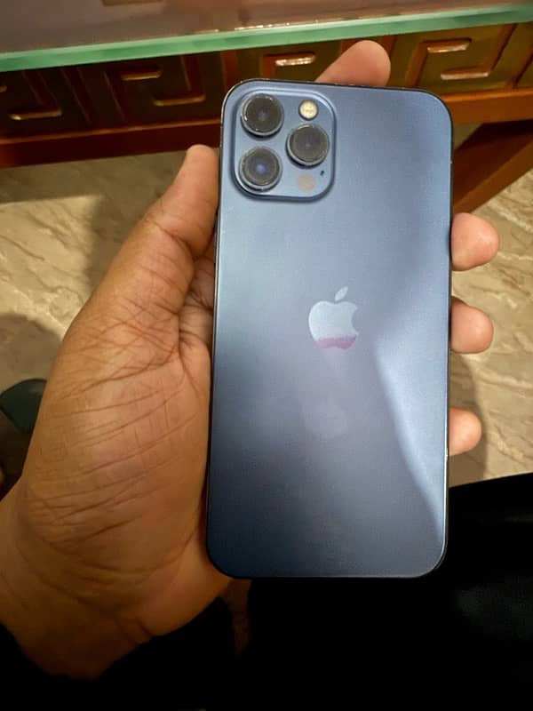 iphone 12 pro max 256gb non pta blue 2