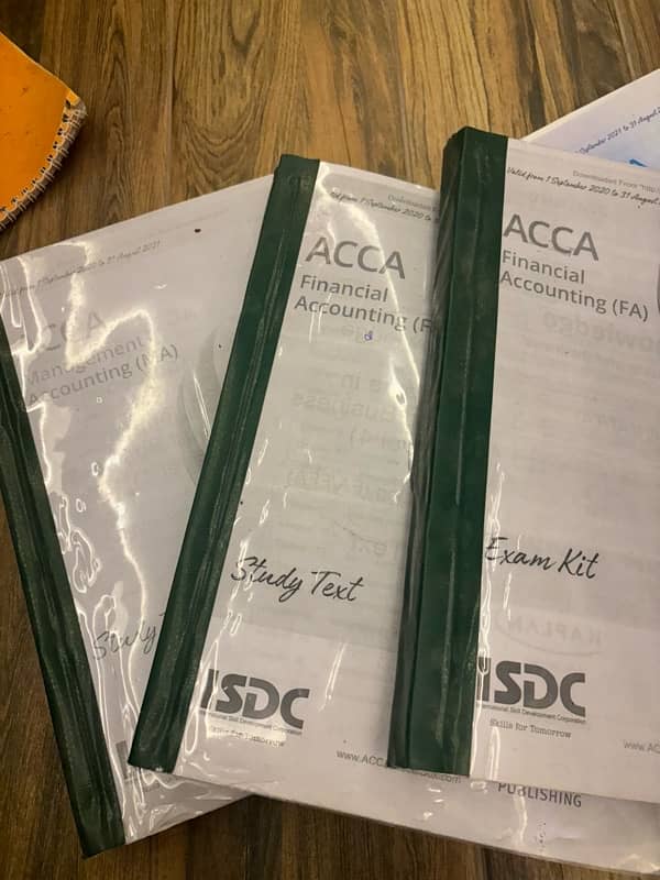 ACCA foundation books and skills 0