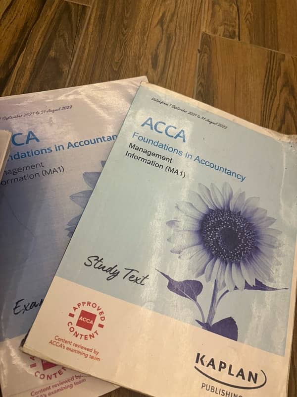 ACCA foundation books and skills 1