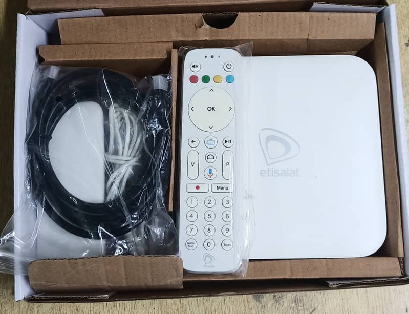 Etisalat Android Box Version9 With Original Voice Remote (Refurbished) 1